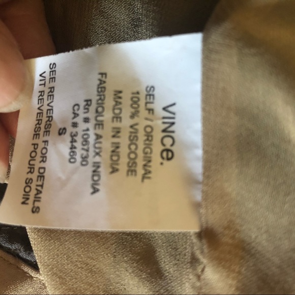 Vince for Bergdorf Goodman Gold Sequin Top - Picture 7 of 13